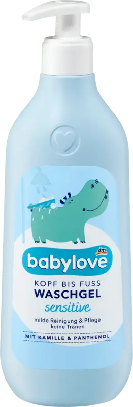 babylove Baby Waschgel Kopf bis Fu&szlig; sensitive