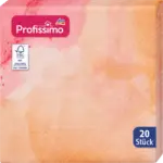 dm drogerie markt Profissimo Servietten mit Farbverlauf (25 &times; 25 cm)