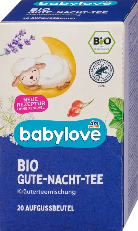 babylove Babytee Gute Nacht Kr&auml;uterteemischung