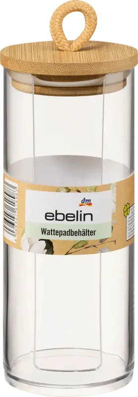 ebelin Wattepadbeh&auml;lter transparent