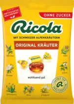 dm drogerie markt Ricola Bonbons Schweizer Alpenkr&auml;uter Original Kr&auml;uter Ohne Zucker