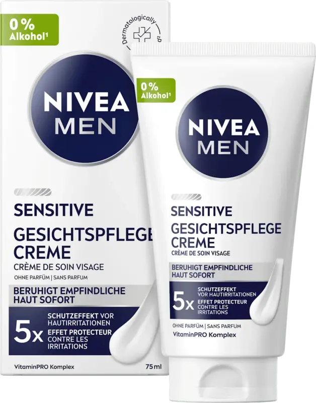 NIVEA MEN Gesichtscreme Sensitive Pflege