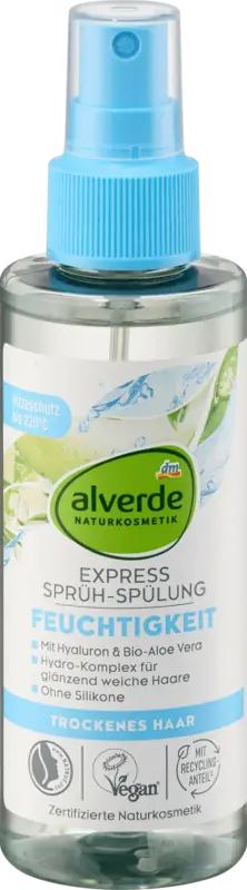 alverde NATURKOSMETIK Spr&uuml;h-Conditioner Express Feuchtigkeit