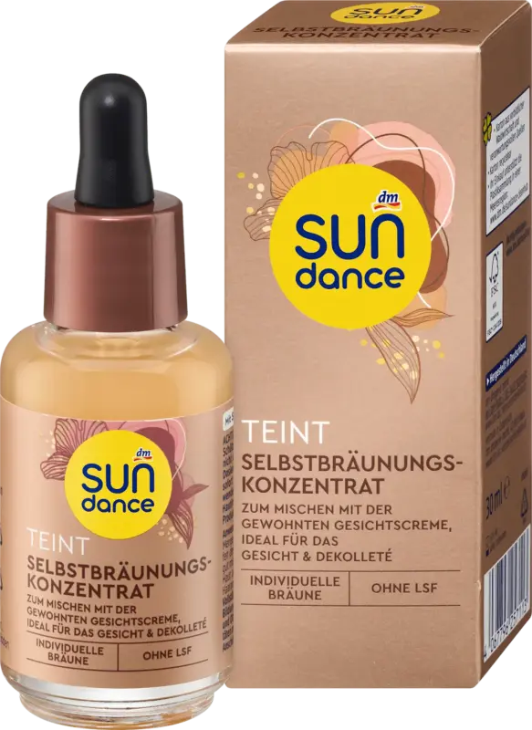 SUNDANCE Selbstbr&auml;unerkonzentrat Teint