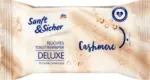 dm drogerie markt Sanft&Sicher Feuchtes Toilettenpapier Deluxe Cashmere