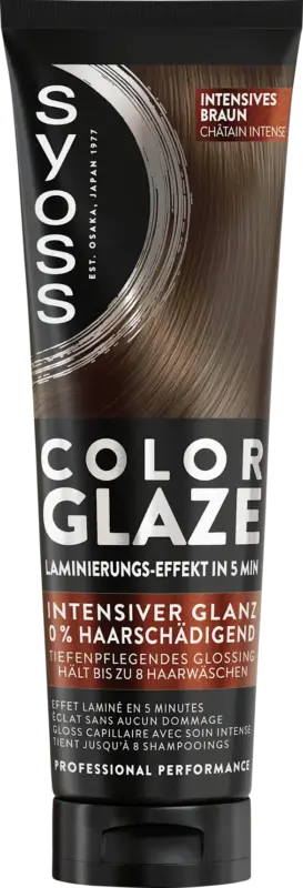 Syoss Farb-Glanzbehandlung Color Glaze Intensives Braun
