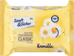 dm drogerie markt Sanft&Sicher Feuchtes Toilettenpapier Classic Kamille