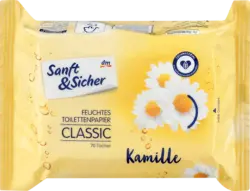 Sanft&Sicher Feuchtes Toilettenpapier Classic Kamille
