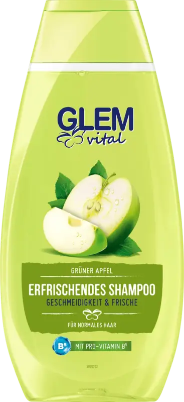 Schwarzkopf GLEM vital Shampoo Erfrischend Gr&uuml;ner Apfel