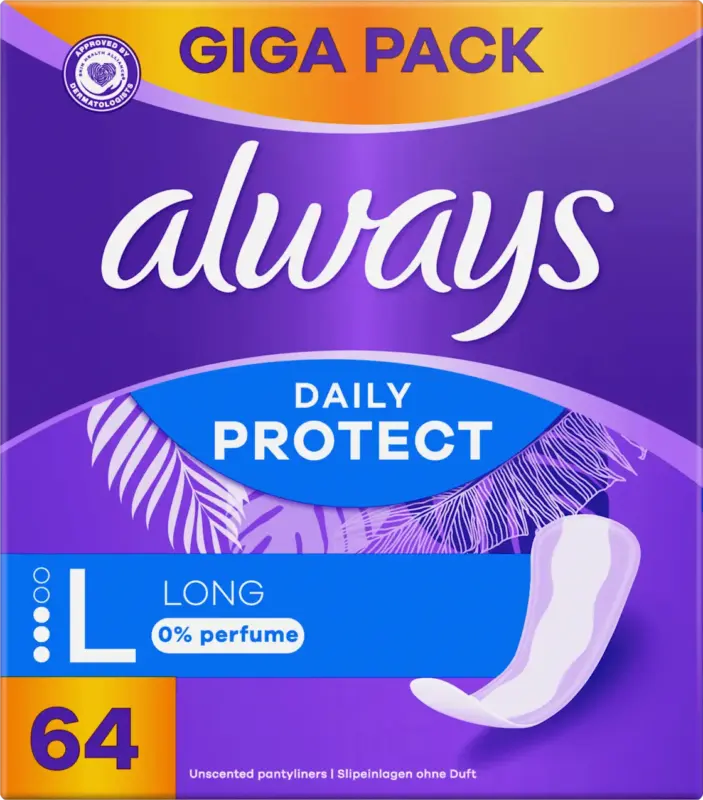 always Slipeinlagen Daily Extra Protect Large Giga Pack