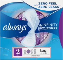 always Binden mit Fl&uuml;geln Infinity flex protect Lang