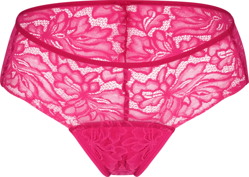 ooia Periodenunterw&auml;sche Hipser Allover Lace Hot Pink, Gr. 48
