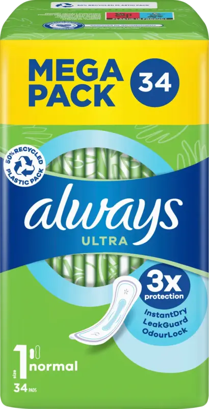 always Binden Ultra Days Normal Sparpackung