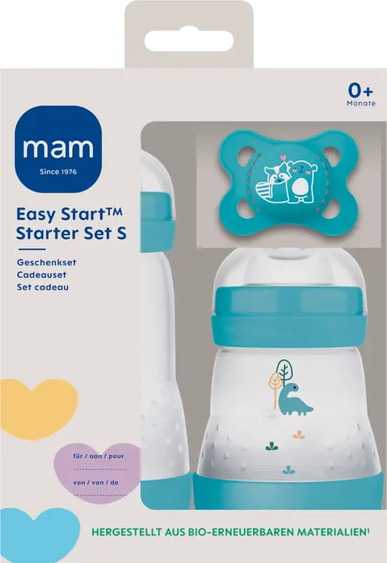 mam Starterset Easy Start S blau 0+ Monate