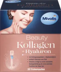Mivolis Beauty Kollagen + Hyaluron, Trinkampullen