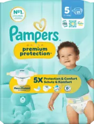 Pampers Windeln Premium Protection Gr. 5 (11-16 kg)