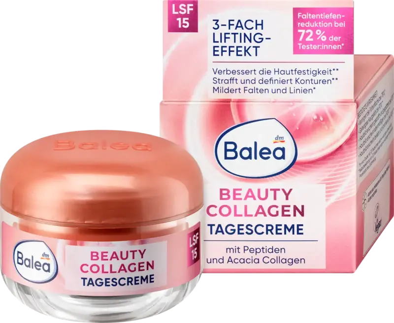 Balea Gesichtscreme Beauty Collagen LSF15