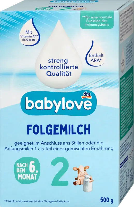 babylove Folgemilch 2 nach dem 6. Monat