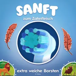 Oral-B Aufsteckb&uuml;rsten Kinder Pro K&ouml;nig der L&ouml;wen