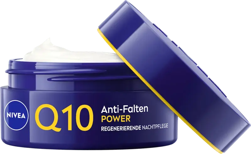 NIVEA Nachtcreme Anti-Falten Power Regenerierend Q10