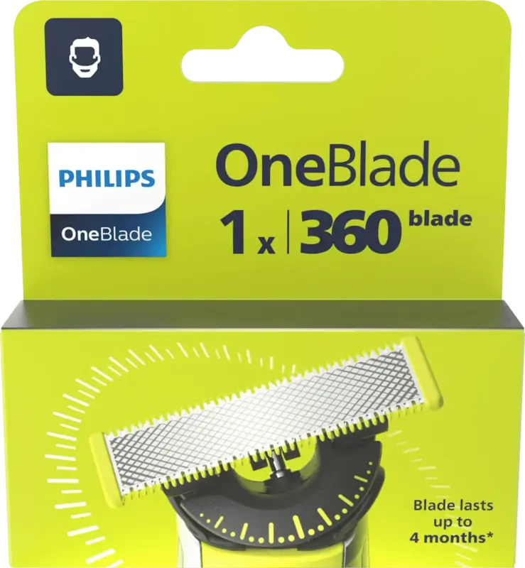 PHILIPS OneBlade Rasierklinge 360 blade