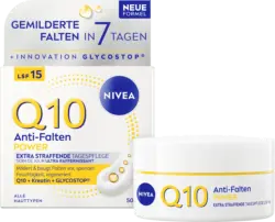 NIVEA Gesichtscreme Q10 Anti-Falten Power Extra straffend LSF15