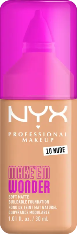 NYX PROFESSIONAL MAKEUP Foundation Make 'EM Wonder 10 Nude