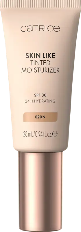 CATRICE Foundation Skin Like Tinted Moisturizer LSF 30, 020N