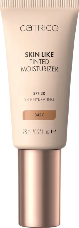 CATRICE Foundation Skin Like Tinted Moisturizer LSF 30, 042C