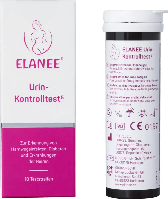 Elanee Urin-Kontrolltest