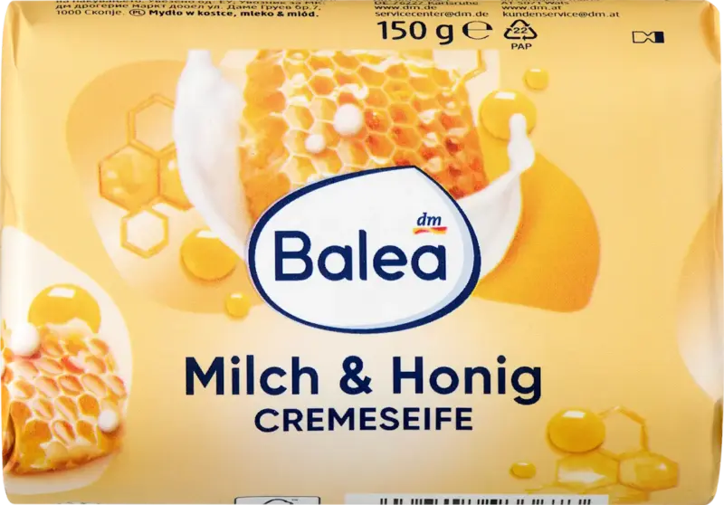 Balea Cremeseife Milch & Honig