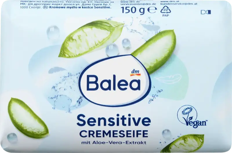 Balea Seifenst&uuml;ck Cremeseife Sensitive