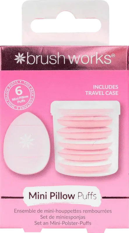 brush works Make-up Schwamm Mini Pillow Puffs