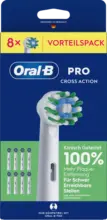 dm drogerie markt Oral-B Aufsteckb&uuml;rsten Pro Cross Action wei&szlig;