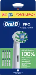 Oral-B Aufsteckb&uuml;rsten Pro Cross Action wei&szlig;