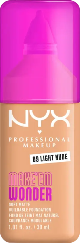 NYX PROFESSIONAL MAKEUP Foundation Make 'EM Wonder 09 Light Nude