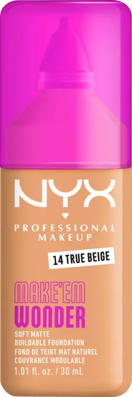 NYX PROFESSIONAL MAKEUP Foundation Make 'EM Wonder 14 True Beige