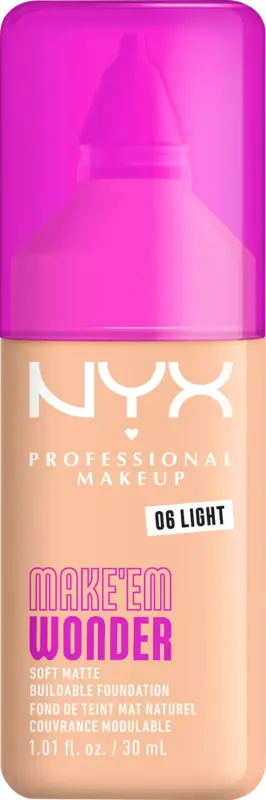 NYX PROFESSIONAL MAKEUP Foundation Make 'EM Wonder 06 Light