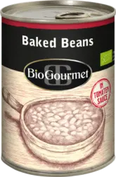 BioGourmet Fertiggericht Baked Beans in Tomatensauce