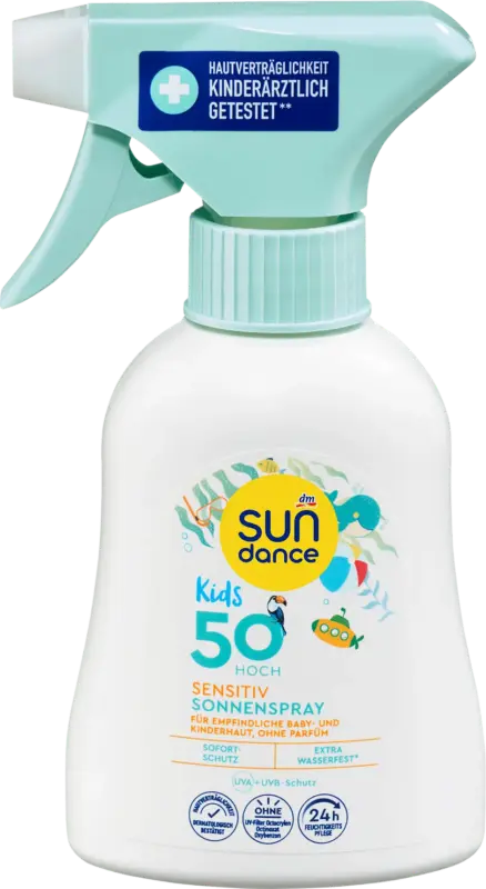 SUNDANCE Sonnenspray Kids sensitiv LSF 50
