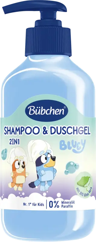 B&uuml;bchen Shampoo & Duschgel 2in1 Bluey