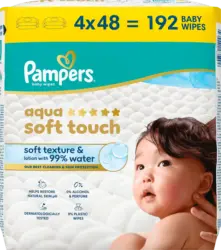 Pampers Feuchtt&uuml;cher Aqua Soft Touch (4x48 St)