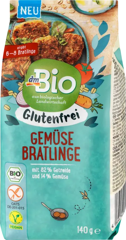 dmBio Gem&uuml;sebratlinge glutenfrei