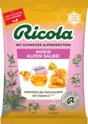 Ricola Bonbons Schweizer Alpenkr&auml;uter Honig Alpen Salbei