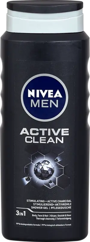 NIVEA MEN Active Clean Pflegedusche