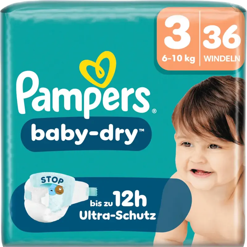 Pampers Windeln Baby-Dry Gr. 3 (6-10 kg)