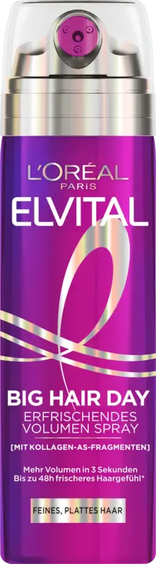 L'OR&Eacute;AL PARiS ELVITAL Volumenspray Big Hair Day