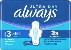 always Binden Ultra Day 3 Long Plus Starke Periode