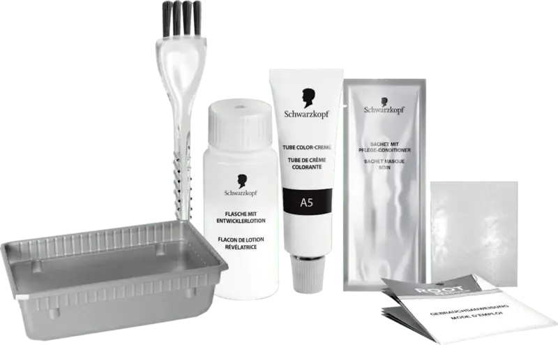 Schwarzkopf Ansatzset A5 Schwarz