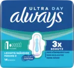 dm drogerie markt always Binden Ultra Day Normal 1 Leichte bis m&auml;&szlig;ige Periode